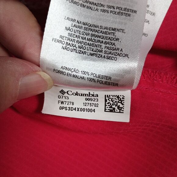 Columbia PFG Women’s 2XL Hot Pink Omni-Shade Vented Fishing Shirt – UPF Sun Prot - Picture 10 of 16